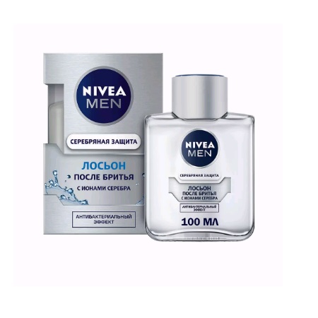Лосьон п/бритья Nivea Серебряная Защита 100мл