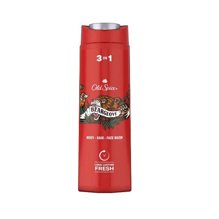 Гель для душа+шампунь Old Spice 2в1 Bearglove 400мл