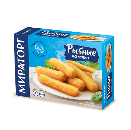 Палочки рыбные Мираторг 270г