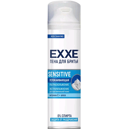 Пена д/бритья EXXE Sensitive для чувств. кожи 200мл