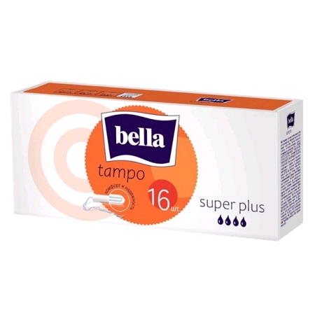 Тампоны Bella Tampo супер плюс 16шт
