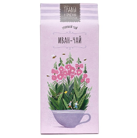 Чай травяной Травы и пчелы Иван чай  40г