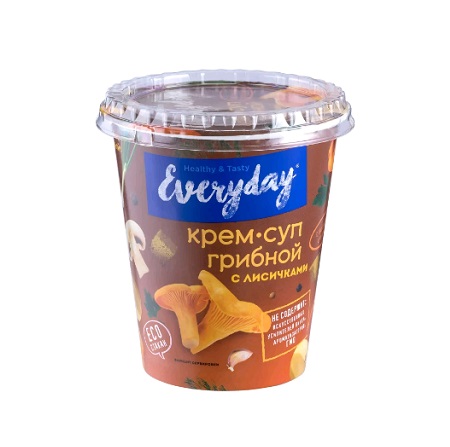 Суп EVERYDAY грибной лисички/пшенич.сух. 32г