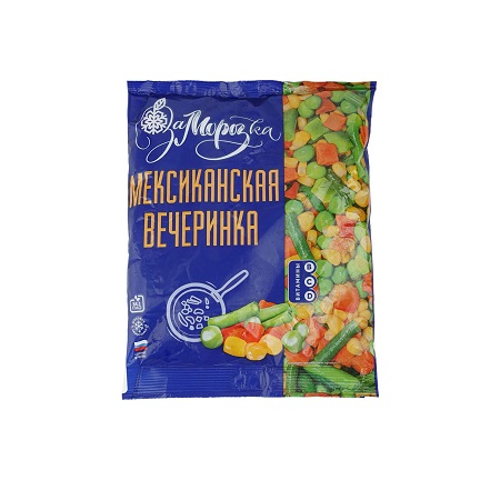 Мексиканская вечеринка быстрозаморож. 400г ЗаМорозка