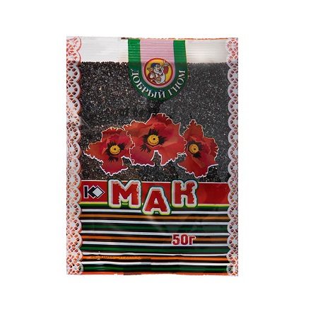 Мак пищевой Добрый Гном 50г