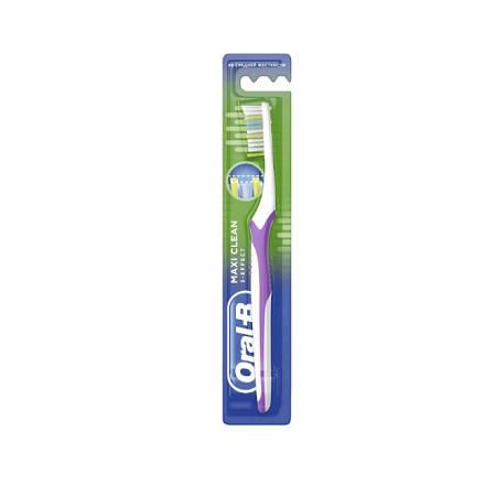 Зубная щетка Oral-B 3 Effect Maxi Clean средняя жесткость, 1 шт