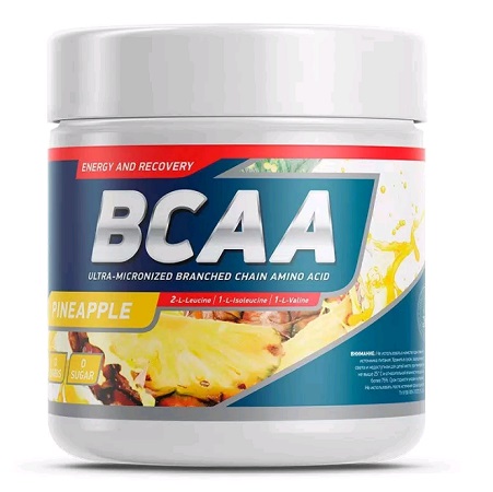 Аминокислоты Geneticlab BCAA 2:1:1 250г вкус ананас