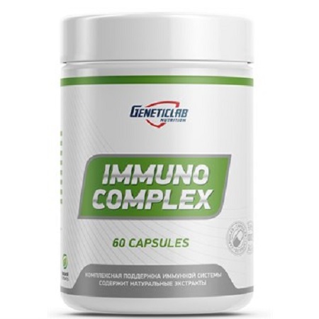 Витамины Geneticlab Immuno Complex 60капсул