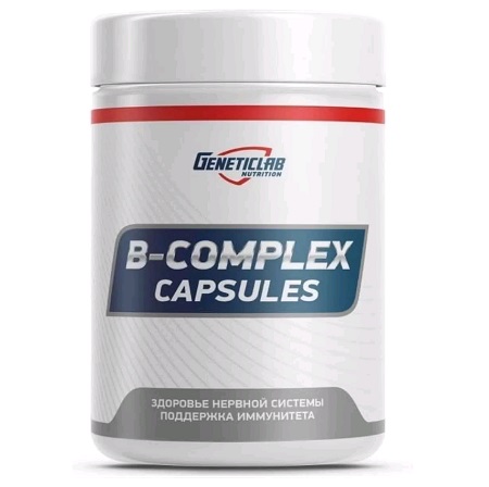 Витамины Geneticlab B-Complex 60капсул