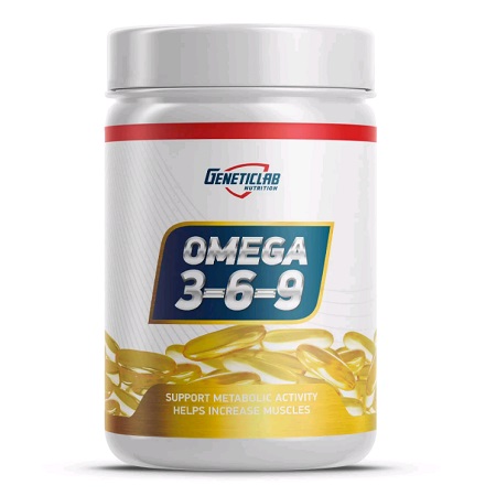 Витамины Geneticlab Омега 3-6-9  90капсул