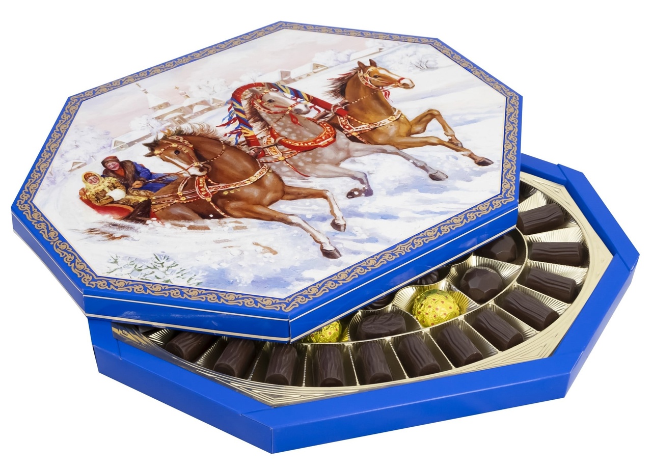 Конфеты Русь Тройка НГ 540г Сормово КФ