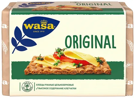 Хлебцы WASA ржаные Ориджинал 275г