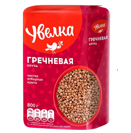 Крупа гречневая ядрица 800 г.