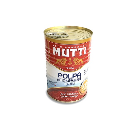 Томаты MUTTI мелконарезанные Polpa 210г ж/б