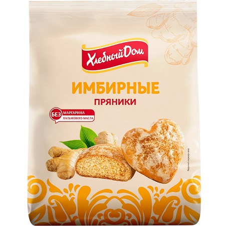 Пряники ХД Имбирные 300г