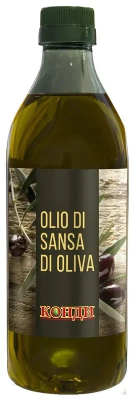 Масло Конди Sansa di Oliva оливковое раф. 1л пл/б