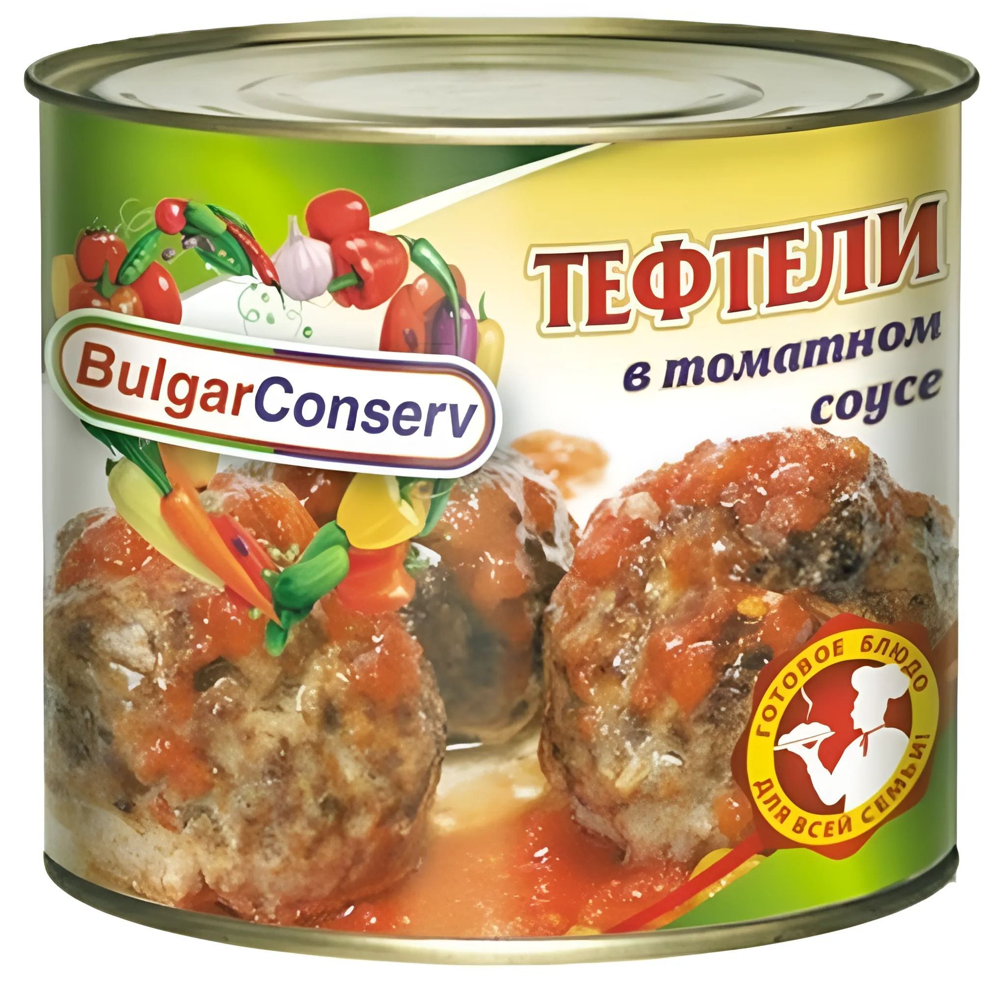 Тефтели BulgarConserv в томатном соусе, 540 гр