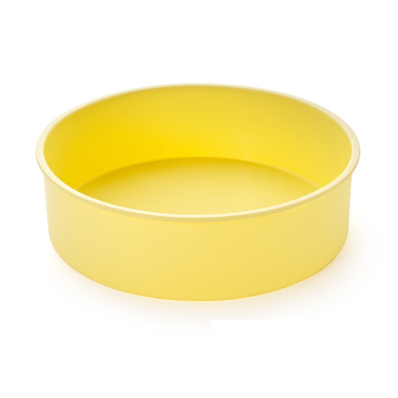 Форма силиконовая круглая 25см (желтый)
