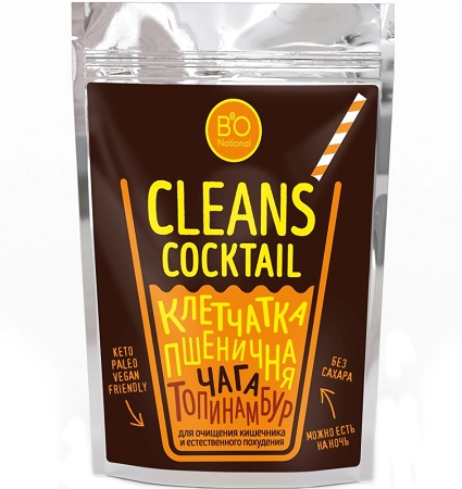 Клетчатка Очищающая чага/топинамбур 150г BioNational