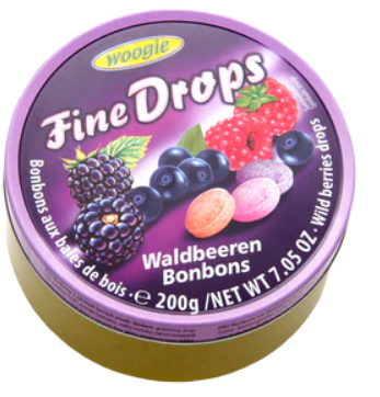 Карамель Woogie леденцовая вкус лесных ягод 200г