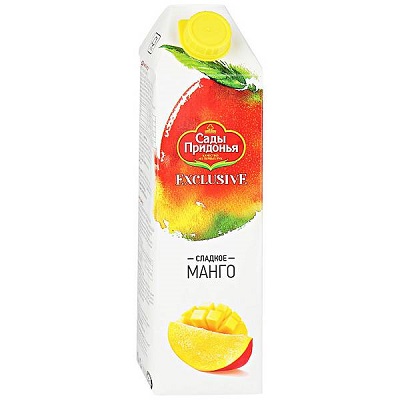 Нектар Сады Придонья Exclusive манго с мякотью 1л