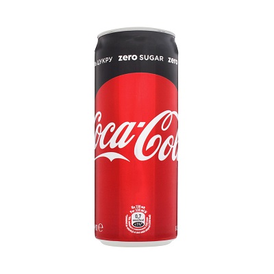 Напиток Кока-Кола Зеро 0,33л ж/б