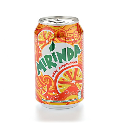 Напиток Миринда апельсин 0,33л ж/б