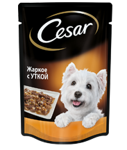 Корм Cesar жаркое с уткой 85г