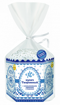 Кулич Творожный 350г Аладушкин