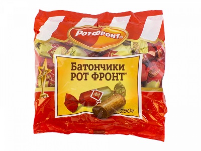 Конфеты Батончики  250г РотФронт