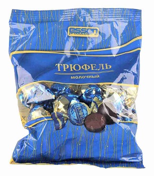 Конфеты Трюфель молочный 200г ESSEN