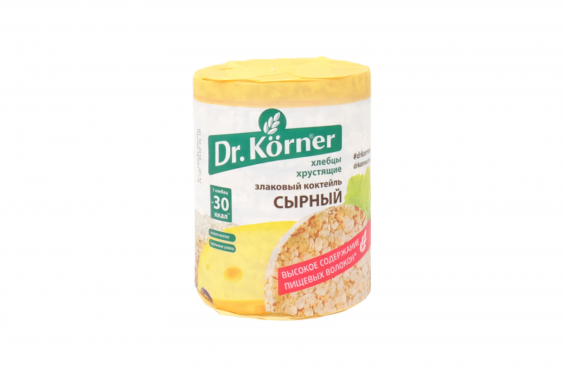 Хлебцы Dr.Korner злак.коктейль сырный 100г