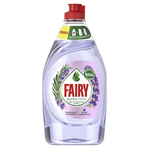 Ср-во д/посуды Fairy Pure & Clean Лаванда и розмарин 450мл