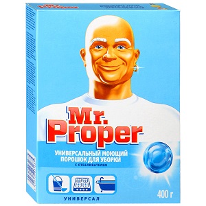 Средство чистящее Mr.Proper с отбеливателем 400г