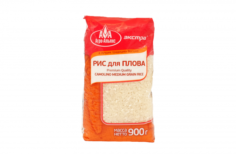Рис Агроальянс Для плова 900г экстра
