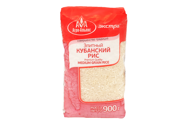 Рис Агроальянс Кубанский Элитный 900г