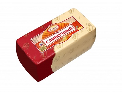 Сыр Сливочный 50% Сырная долина Курск БЗМЖ