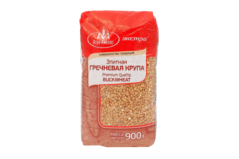 Крупа Агроальянс греча Элитная 900г
