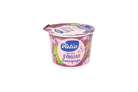 Йогурт Валио виноград  2,6% 180г БЗМЖ