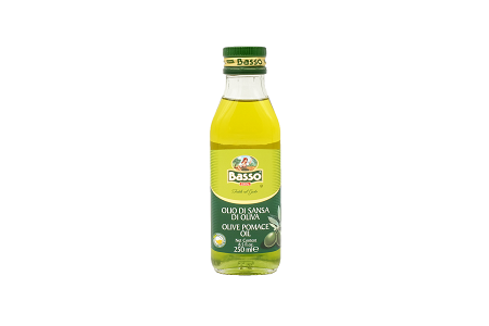 Масло Бассо оливковое раф. 0.25л