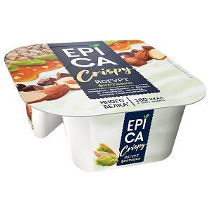Йогурт EPICA Криспи 10,5% 140г фист./сем.подсолн./шок. БЗМЖ