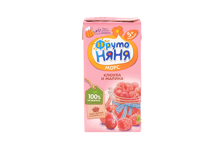 Морс Фр.Няня клюква/малина 0,2л