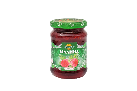 Малина дробленая с сах. Экопродукт 320г