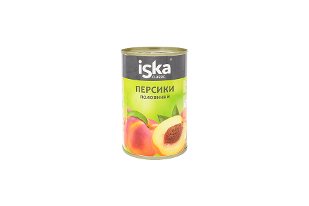 Персики ISKA половинки с сиропе 425мл