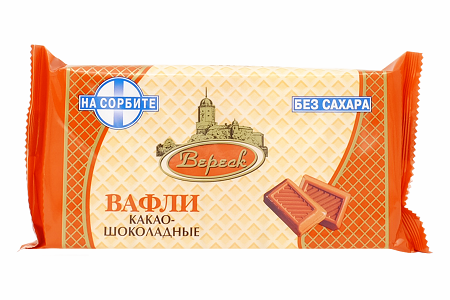 Вафли Вереск какао-шок.на сорбите 105г