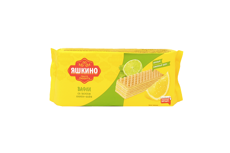 Вафли Яшкино Лимон-лайм 300г