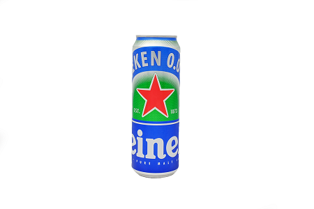 Пиво Хейнекен б/а 0,45л ж/б