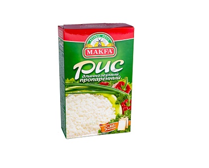 Рис Макфа длиннозерный пакеты 5*80г