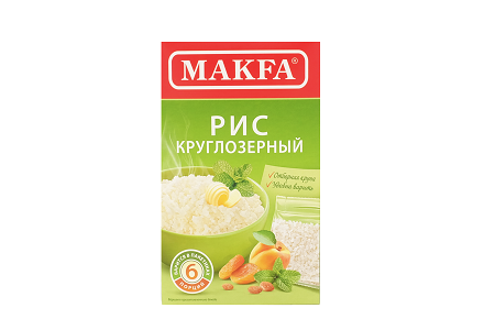 Рис Макфа круглозерный пакеты 5*80г