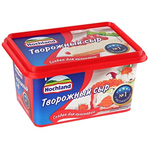 Сыр Творожный Хохланд 65% 400г БЗМЖ